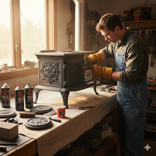 Antique Coal Stove