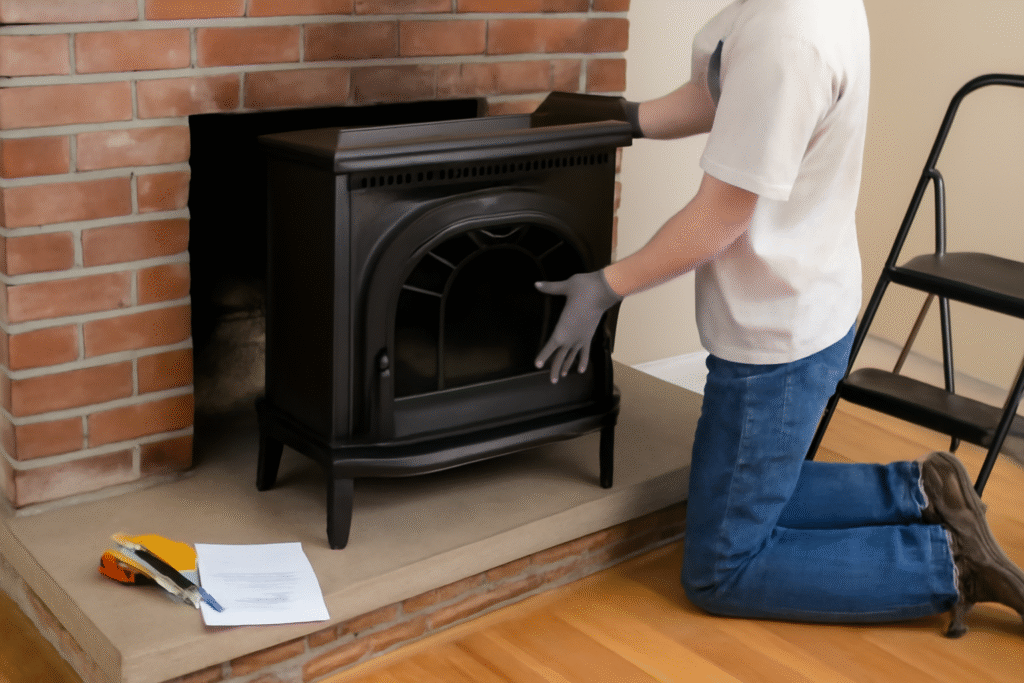 Fireplace Insert Installation