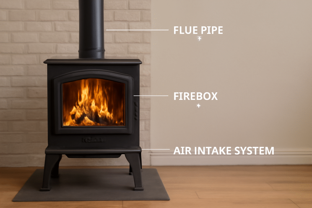 Ashley Wood Burning Stove