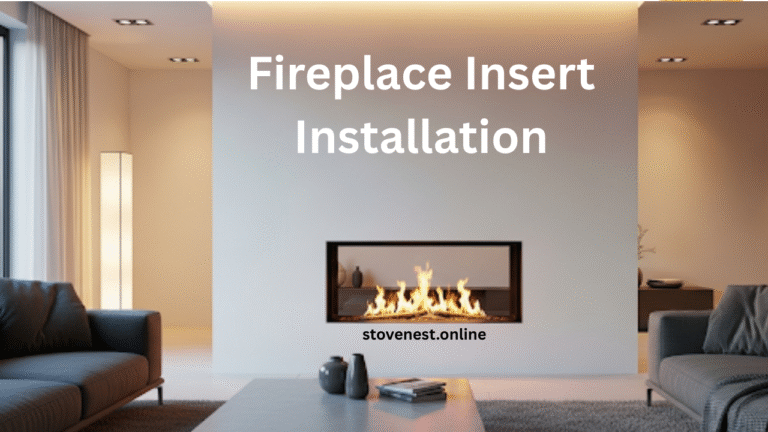 Fireplace Insert Installation