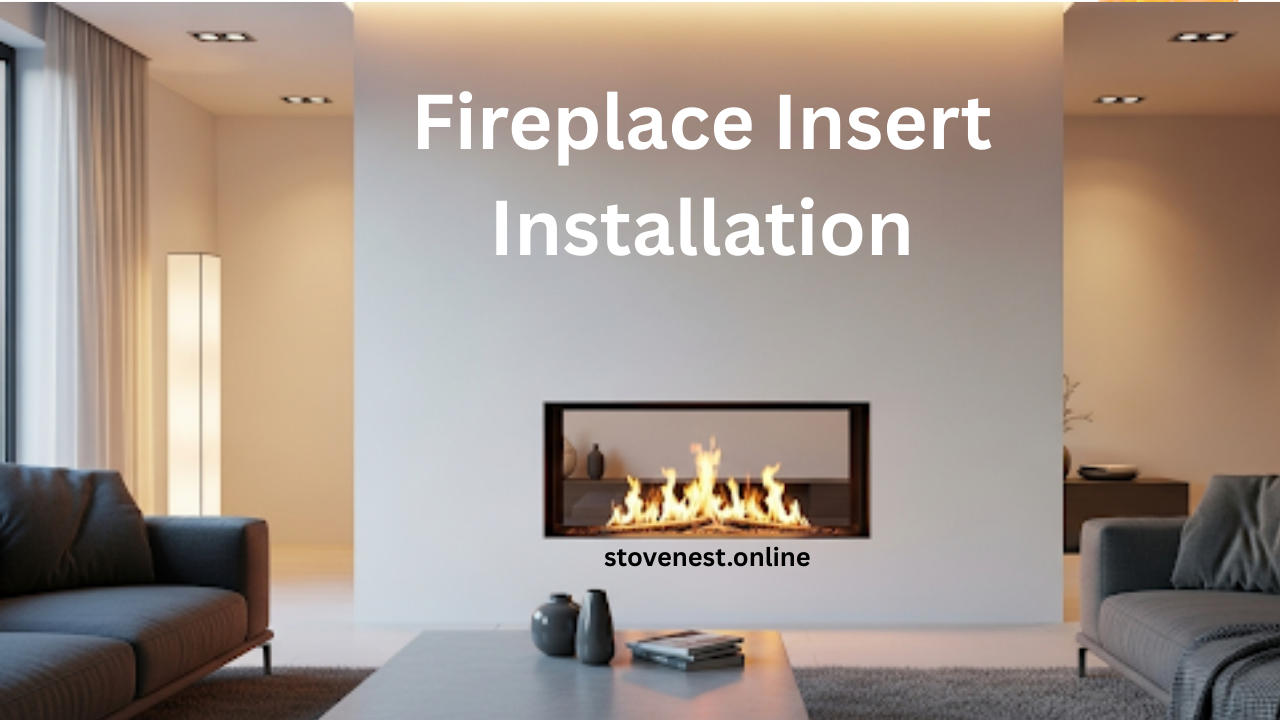 Fireplace Insert Installation