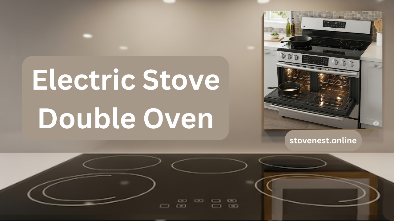 Electric Stove Double Oven
