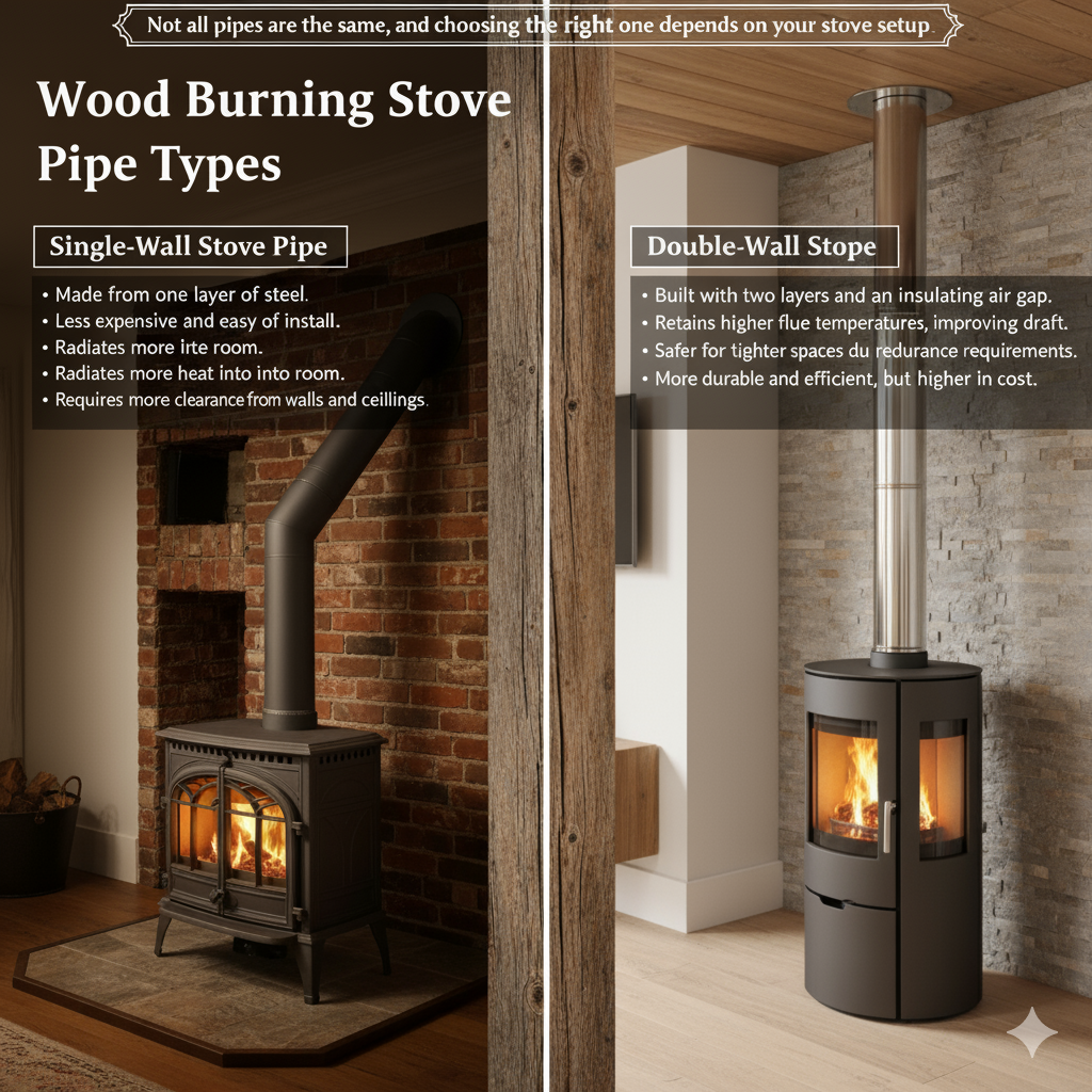 Wood Burning Stove Pipe