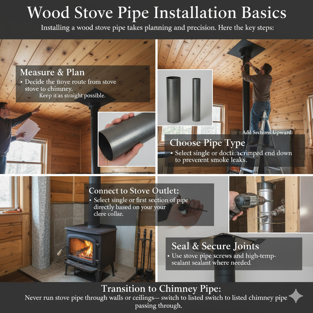 Wood Burning Stove Pipe