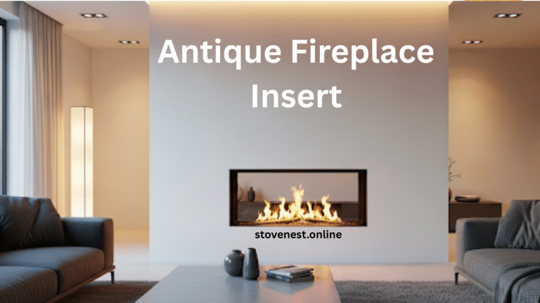 Antique Fireplace Insert
